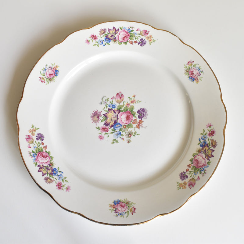 Vintage Plate Digoin & Sarreguemines Colbert B