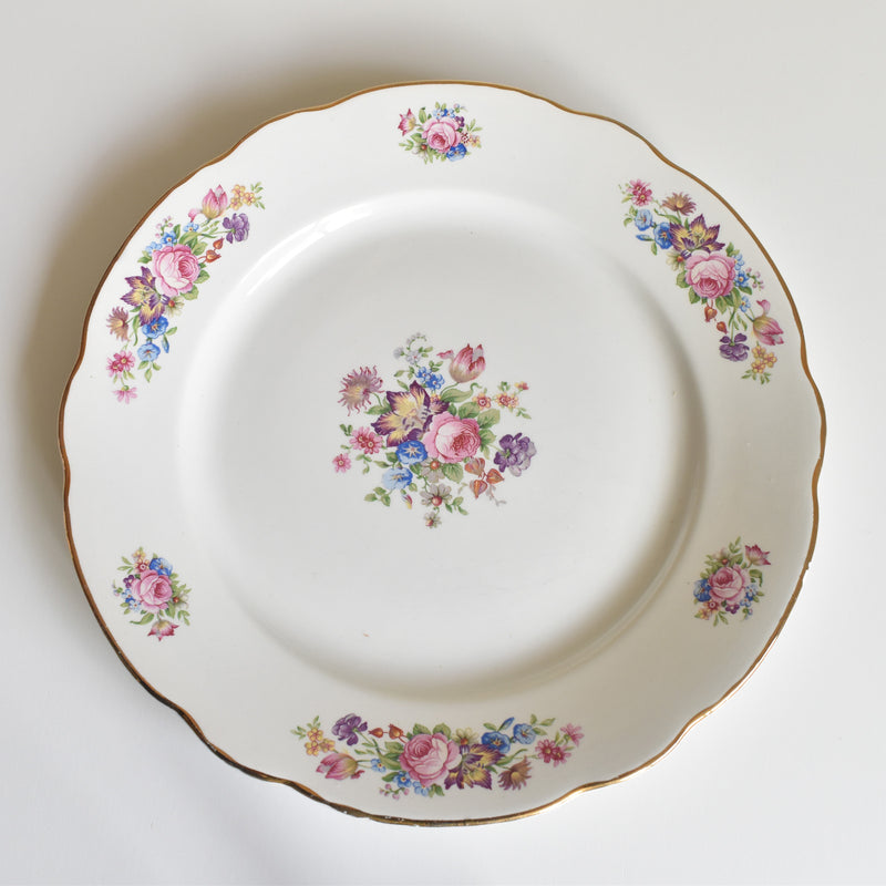 Vintage Plate Digoin & Sarreguemines Colbert C