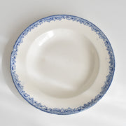 アンティーク深皿 サルグミンヌ Fontanges (フォンタンジュ） ブルー F