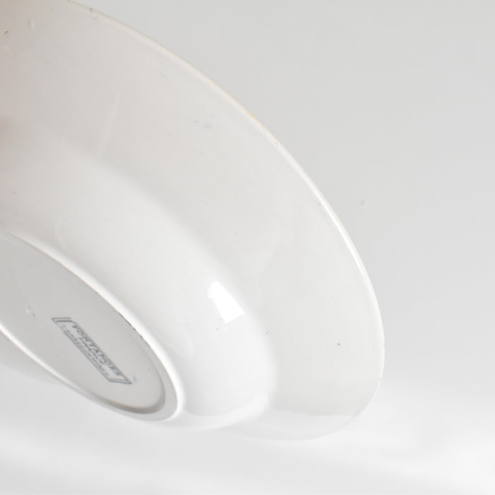 アンティーク深皿 サルグミンヌ Fontanges (フォンタンジュ） ダークブルー A