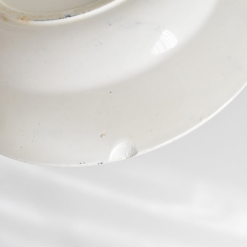 アンティーク深皿 サルグミンヌ Fontanges (フォンタンジュ） ダークブルー D