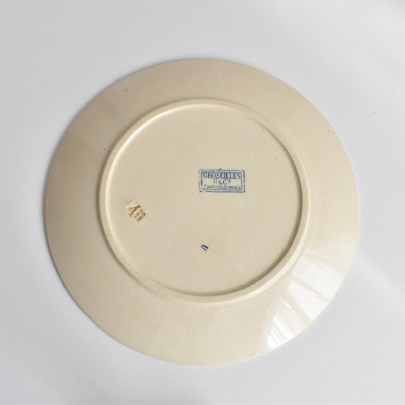 アンティークプレート U&Cサルグミンヌ Groseilles (グロゼイユ）1-B