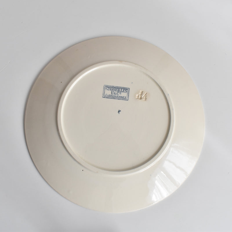 アンティークプレート U&Cサルグミンヌ Groseilles (グロゼイユ）2-A