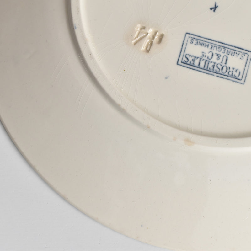 アンティークプレート U&Cサルグミンヌ Groseilles (グロゼイユ）2-A