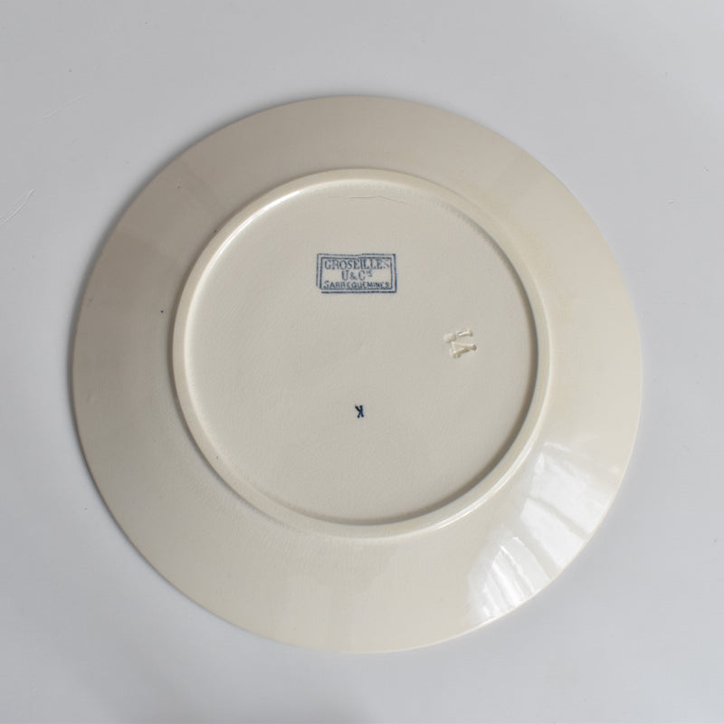 アンティークプレート U&Cサルグミンヌ Groseilles (グロゼイユ）2-D