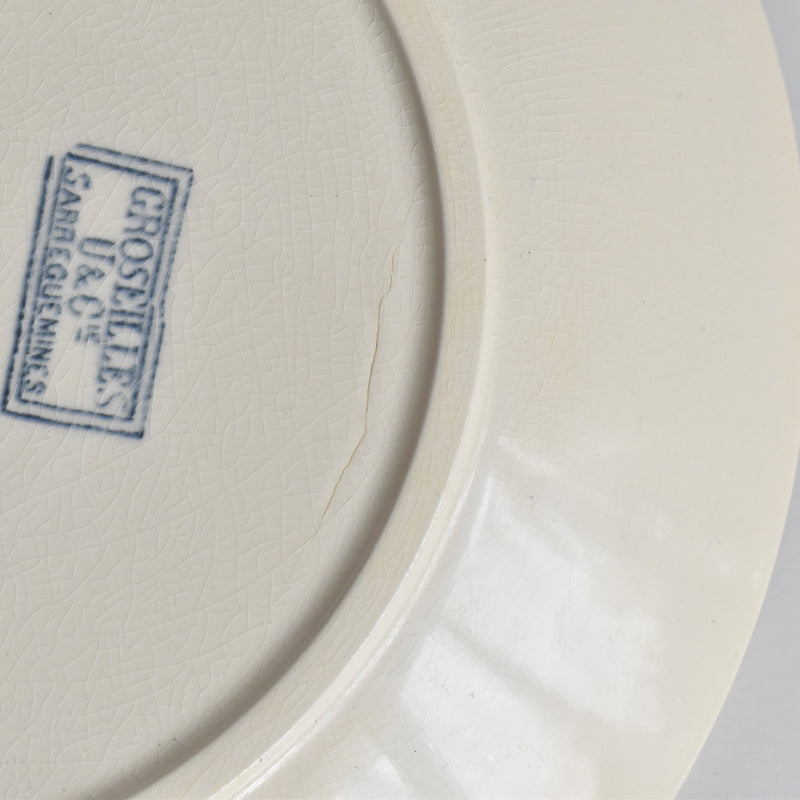 アンティークプレート U&Cサルグミンヌ Groseilles (グロゼイユ）2-D