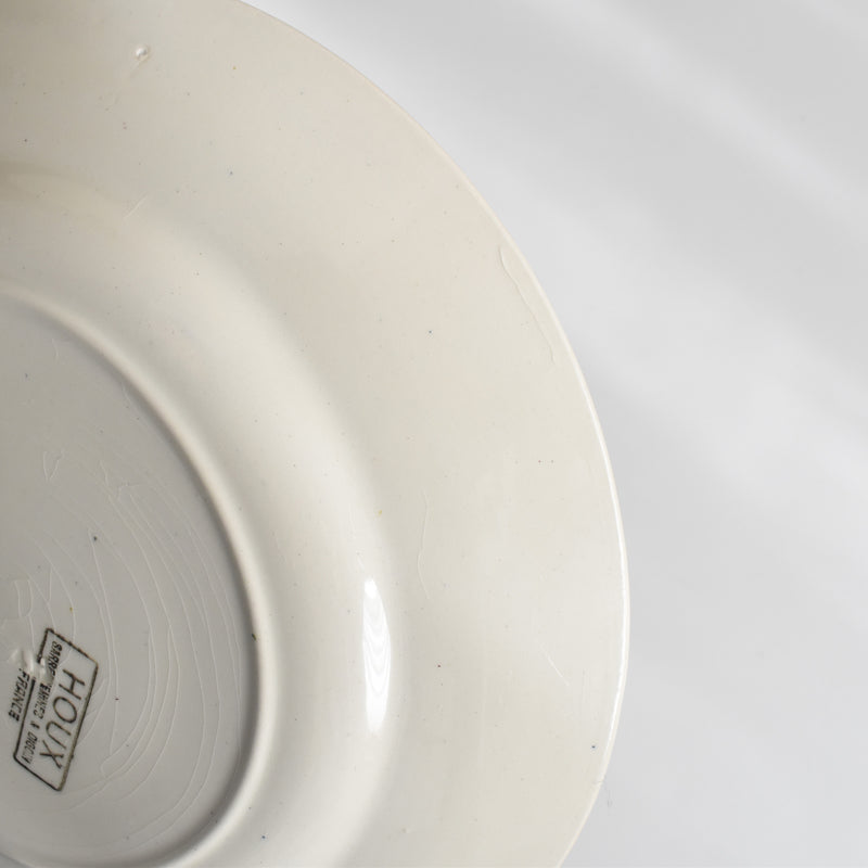 Vintage plate: Digoin & Sarreguemines HOUX (Holly) C