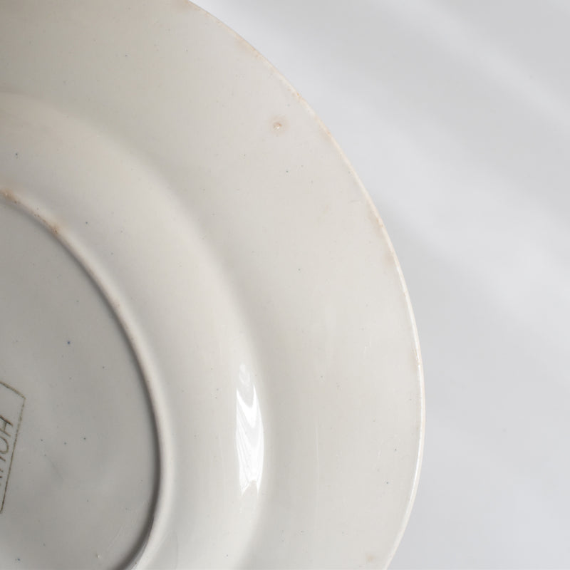 Vintage Plate Digoin & Sarreguemines HOUX (Holly) E