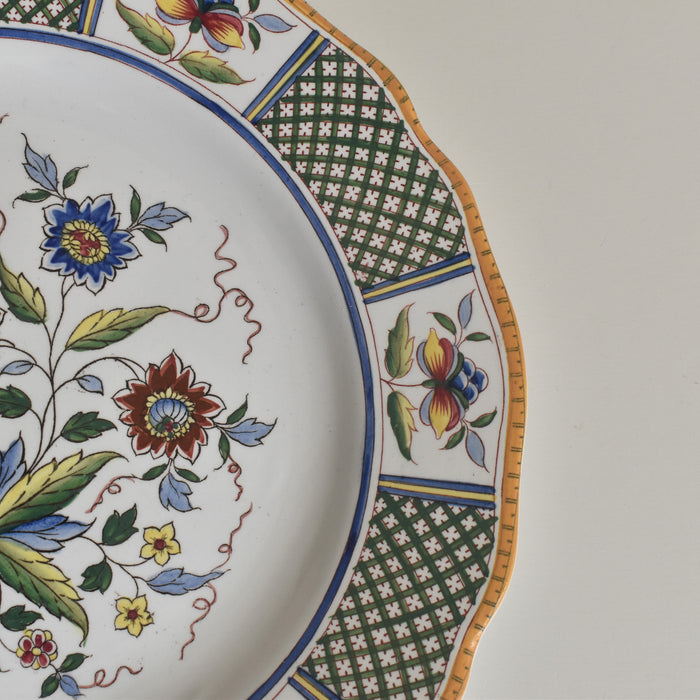 アンティークプレート U&Cサルグミンヌ Montmorency（モンモランシー） A