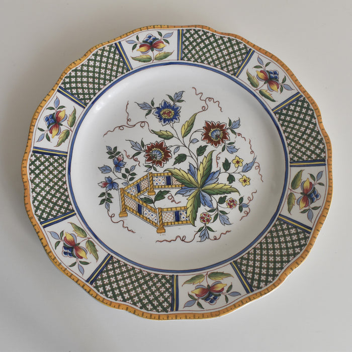 アンティークプレート U&Cサルグミンヌ Montmorency（モンモランシー） A