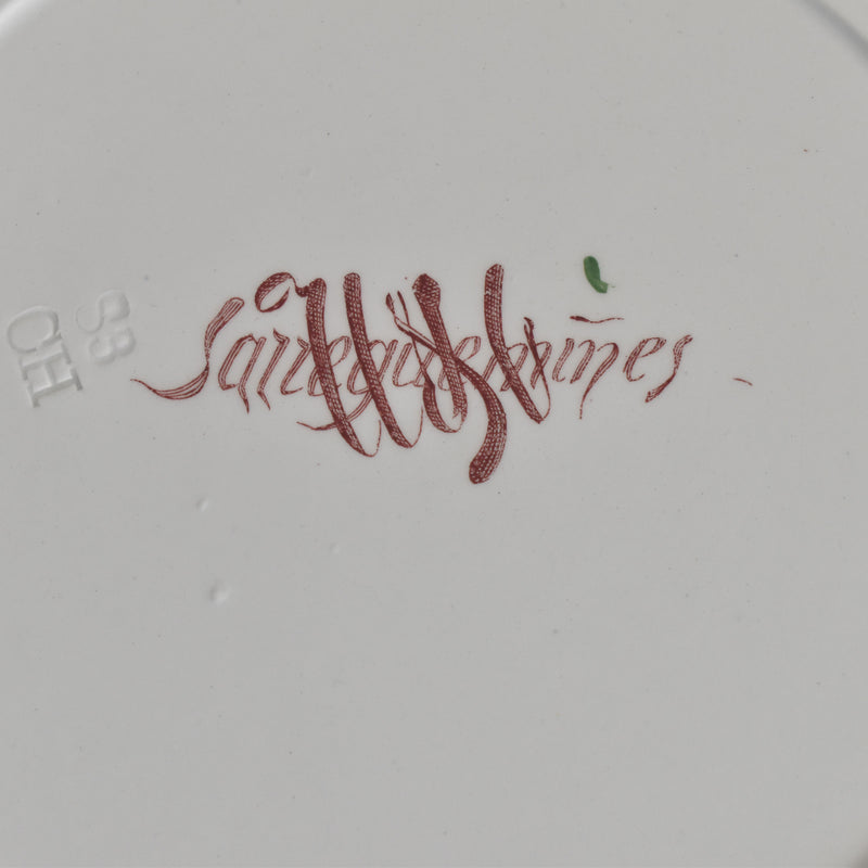 Antique Plate: U&C Sarreguemines Montmorency A