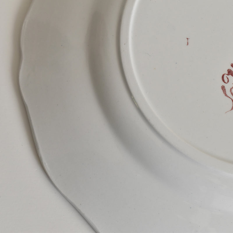 アンティークプレート U&Cサルグミンヌ Montmorency（モンモランシー） B