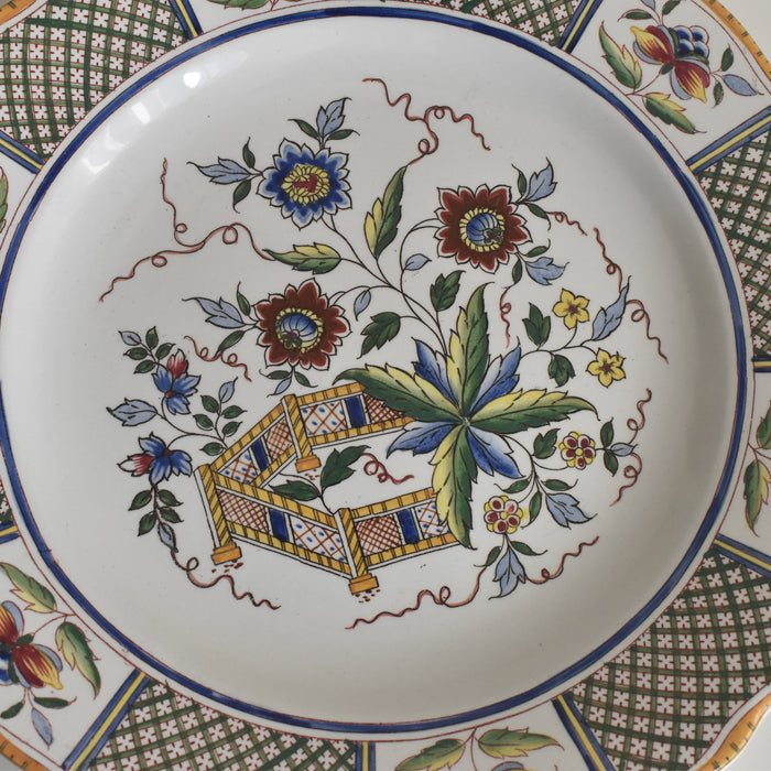 アンティークプレート U&Cサルグミンヌ Montmorency（モンモランシー） B