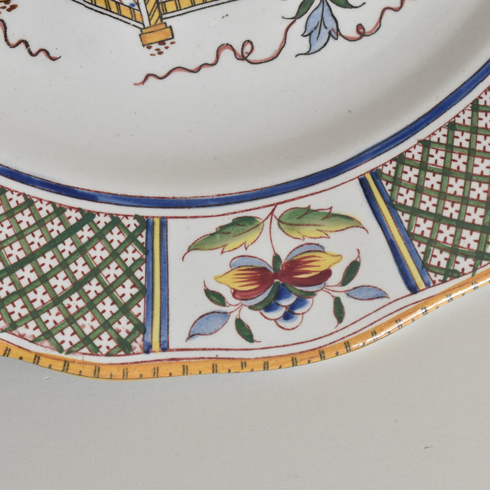 アンティークプレート U&Cサルグミンヌ Montmorency（モンモランシー） B