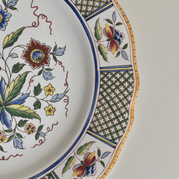 アンティークプレート U&Cサルグミンヌ Montmorency（モンモランシー） B