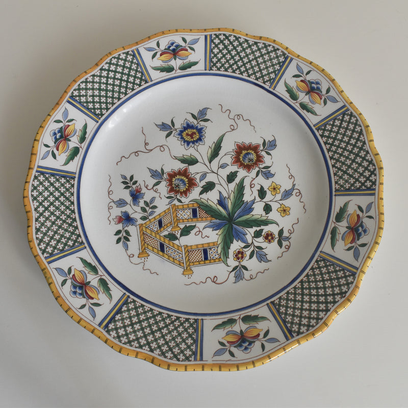 アンティークプレート U&Cサルグミンヌ Montmorency（モンモランシー） C