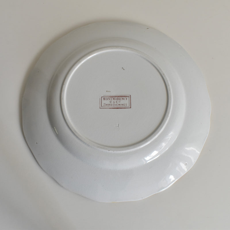 アンティークプレート U&Cサルグミンヌ Montmorency（モンモランシー） C