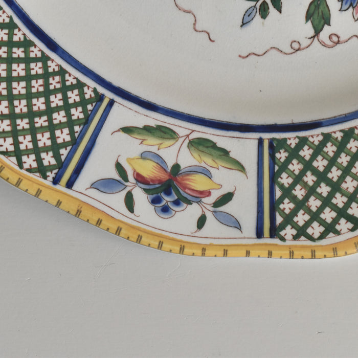 アンティークプレート U&Cサルグミンヌ Montmorency（モンモランシー） D