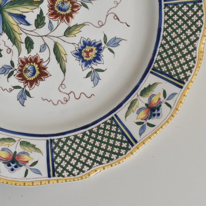 アンティークプレート U&Cサルグミンヌ Montmorency（モンモランシー） D