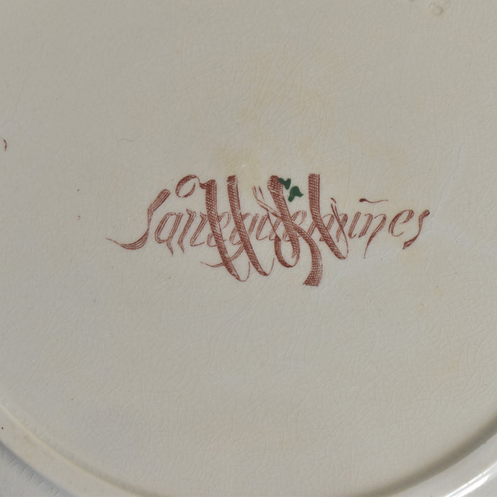 アンティークプレート U&Cサルグミンヌ Montmorency（モンモランシー） D