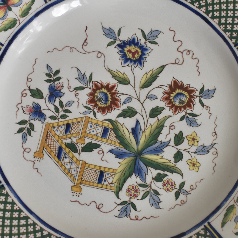 アンティークプレート U&Cサルグミンヌ Montmorency（モンモランシー） D