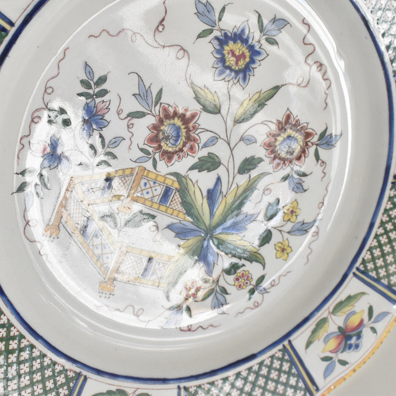 アンティークプレート U&Cサルグミンヌ Montmorency（モンモランシー） D