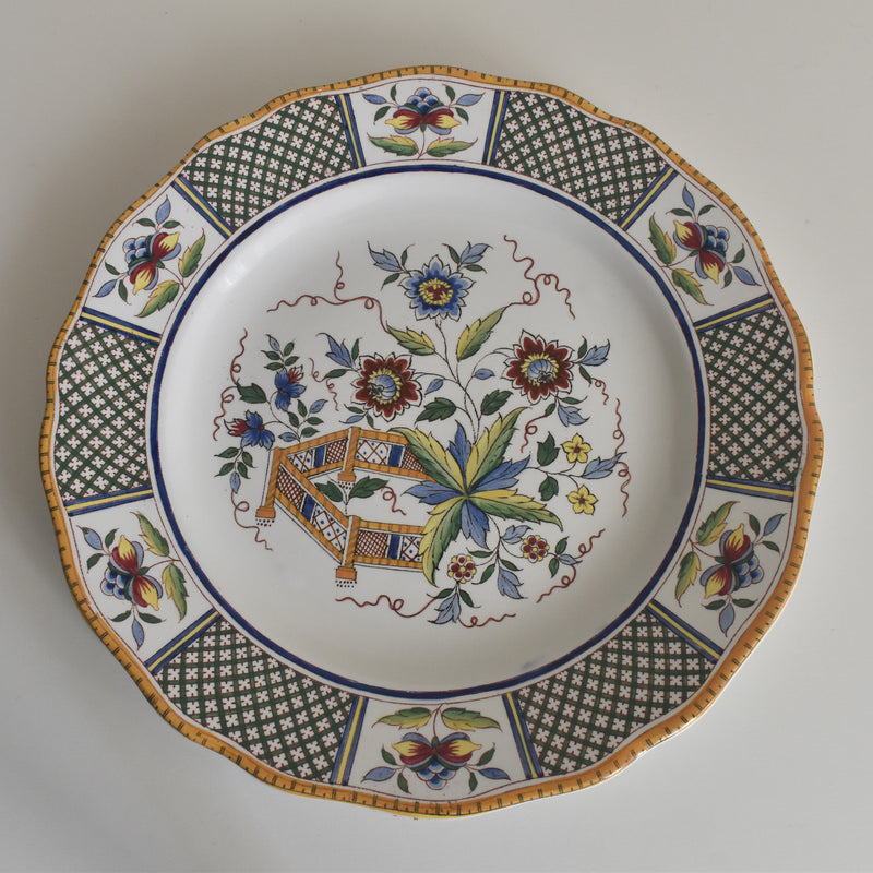 アンティークプレート U&Cサルグミンヌ Montmorency（モンモランシー） E