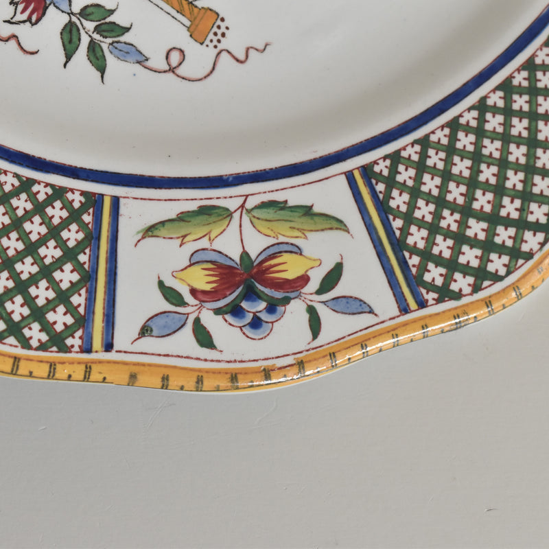 アンティークプレート U&Cサルグミンヌ Montmorency（モンモランシー） E