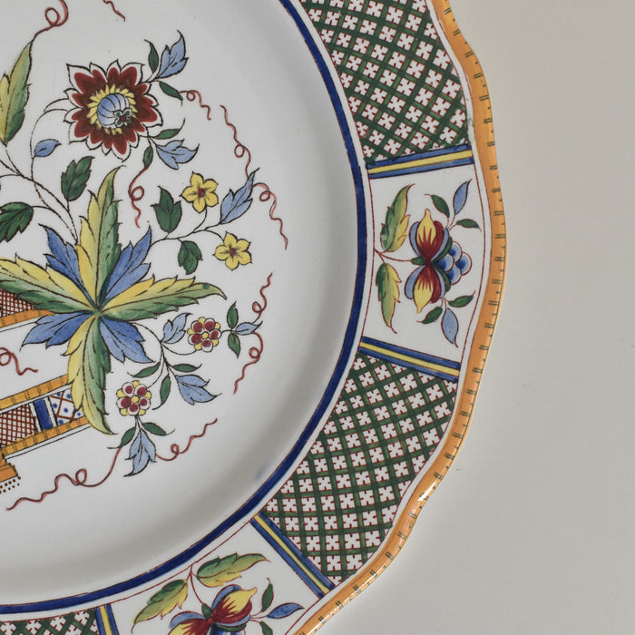 アンティークプレート U&Cサルグミンヌ Montmorency（モンモランシー） E