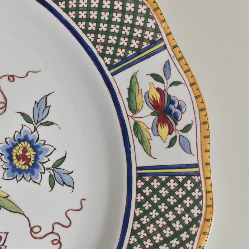 アンティークプレート U&Cサルグミンヌ Montmorency（モンモランシー） E