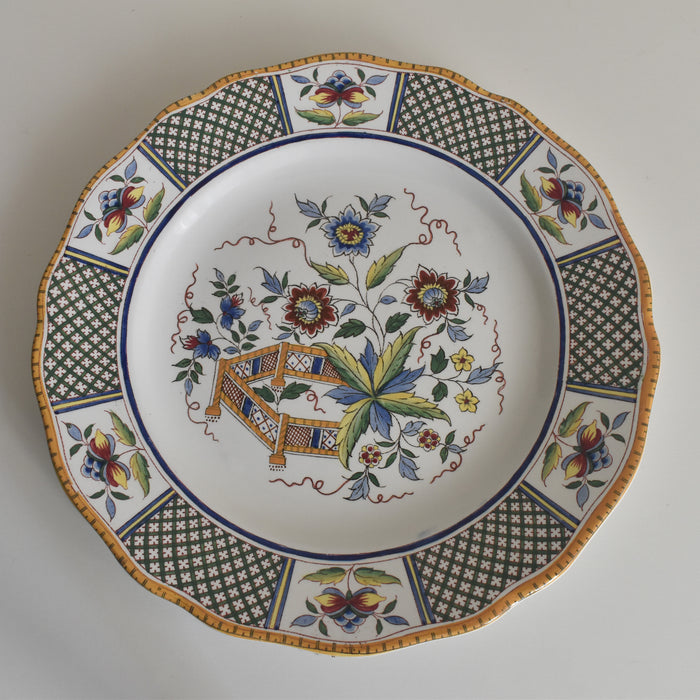 アンティークプレート U&Cサルグミンヌ Montmorency（モンモランシー） E