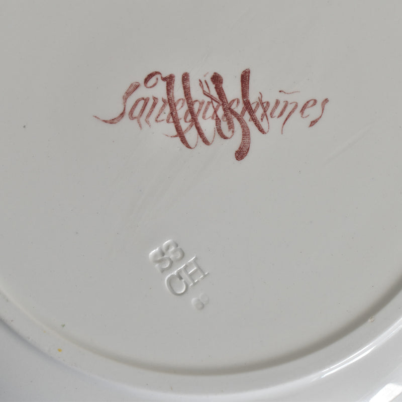 アンティークプレート U&Cサルグミンヌ Montmorency（モンモランシー） E