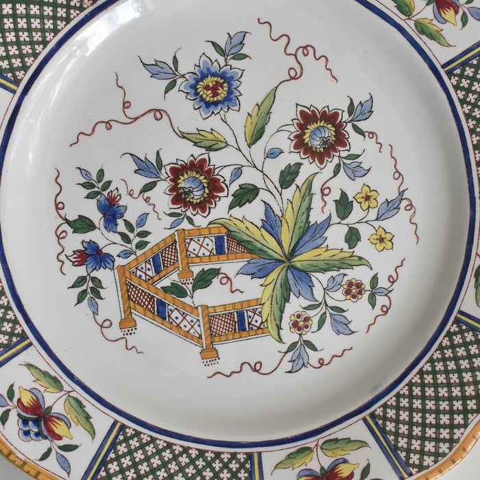 アンティークプレート U&Cサルグミンヌ Montmorency（モンモランシー） E