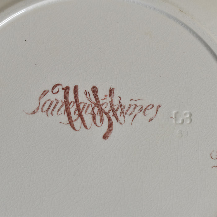 アンティークプレート U&Cサルグミンヌ Montmorency（モンモランシー） F