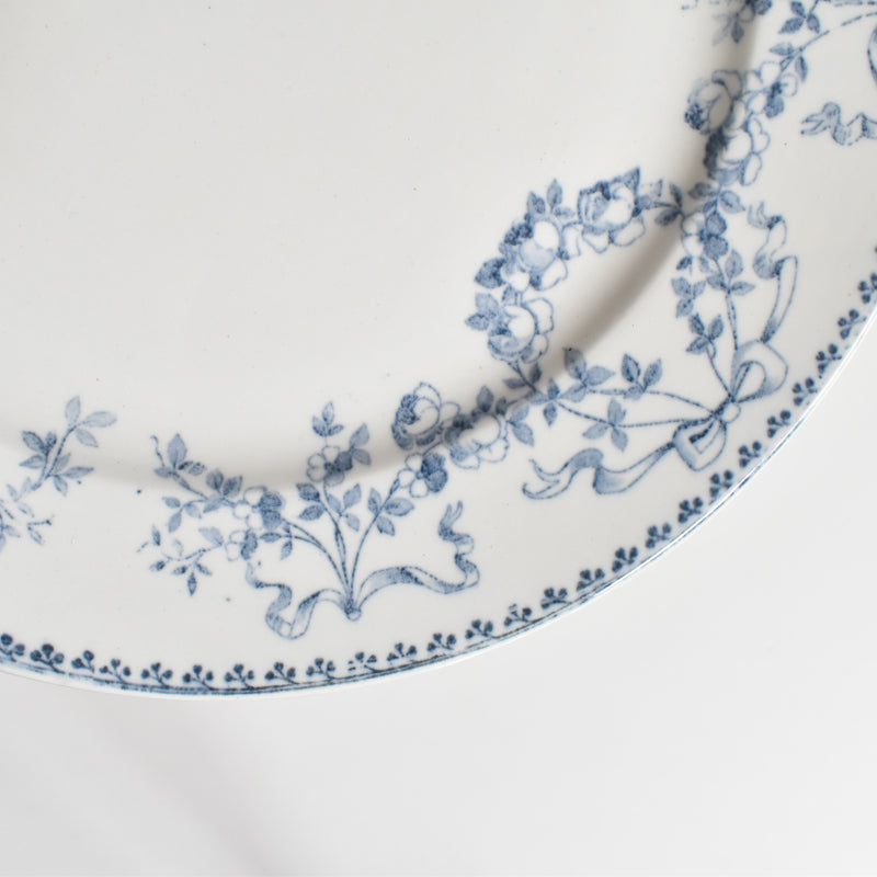 Antique Plate U&C Sarreguemines Mozart A