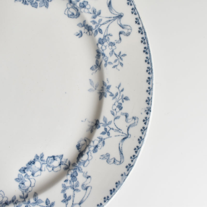Antique Plate U&C Sarreguemines Mozart A