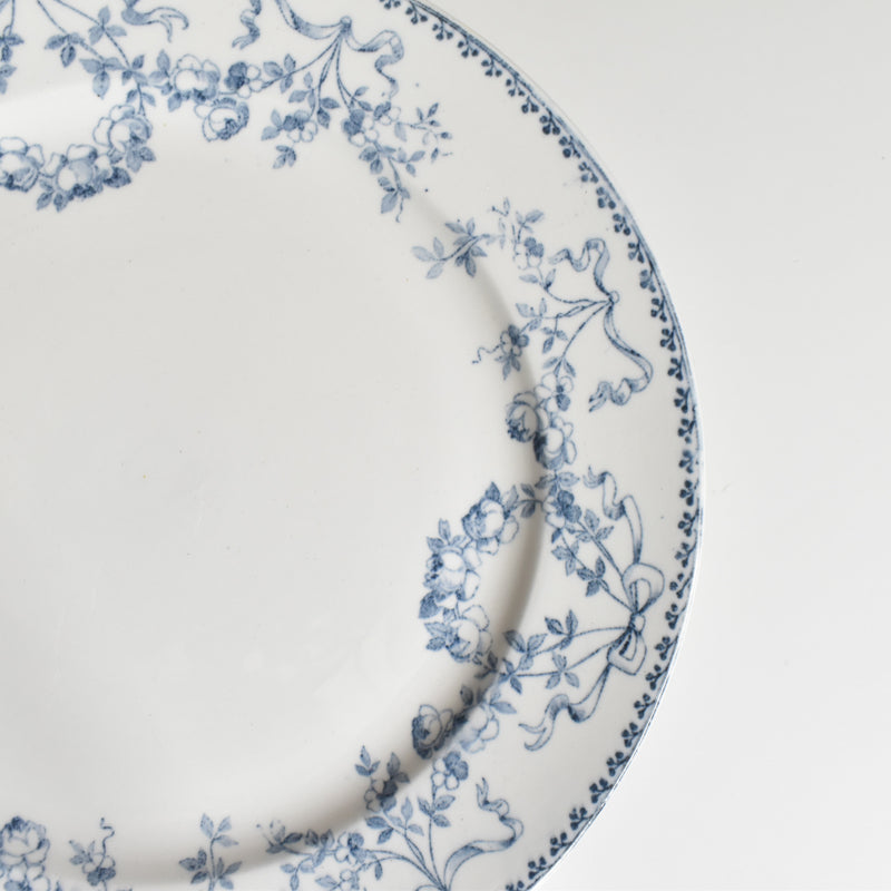 Antique Plate U&C Sarreguemines Mozart A