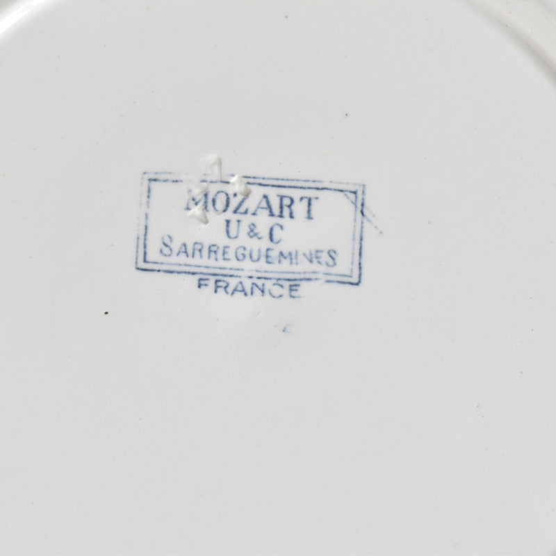 アンティークプレート U&C サルグミンヌ Mozart（モーツァルト）A