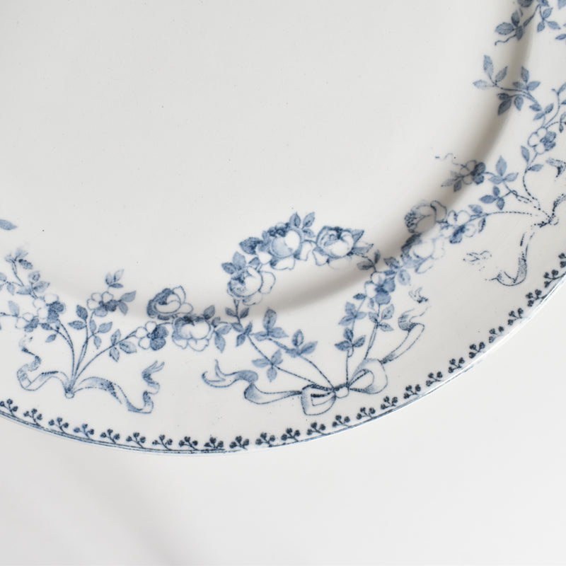 Antique Plate: U&C Sarreguemines "Mozart" B