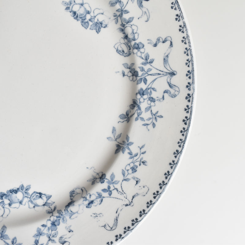 Antique Plate: U&C Sarreguemines "Mozart" B
