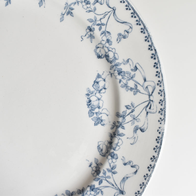 Antique Plate: U&C Sarreguemines "Mozart" B