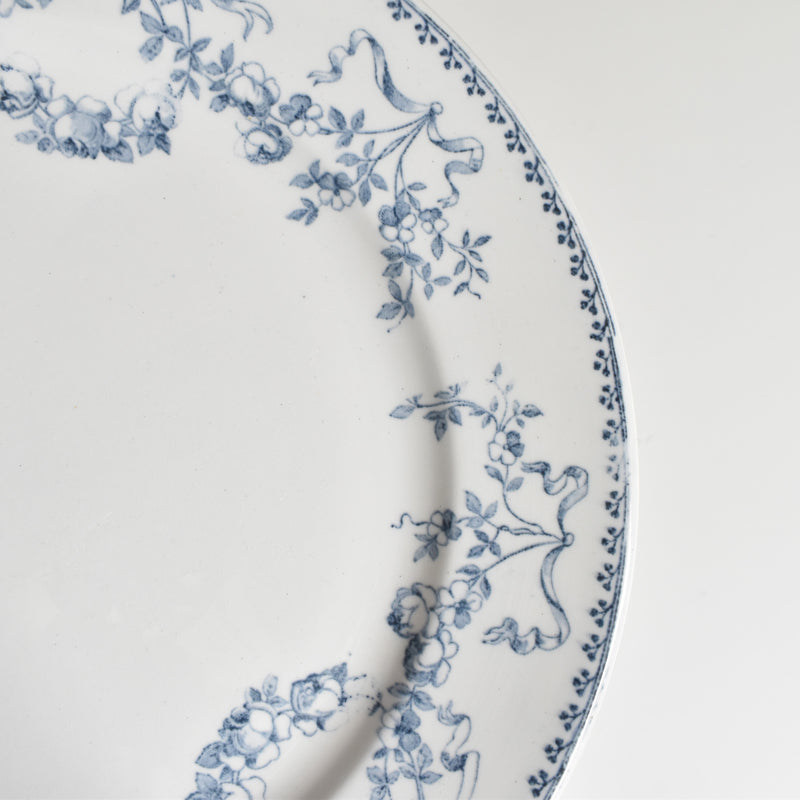 Antique Plate: U&C Sarreguemines "Mozart" B