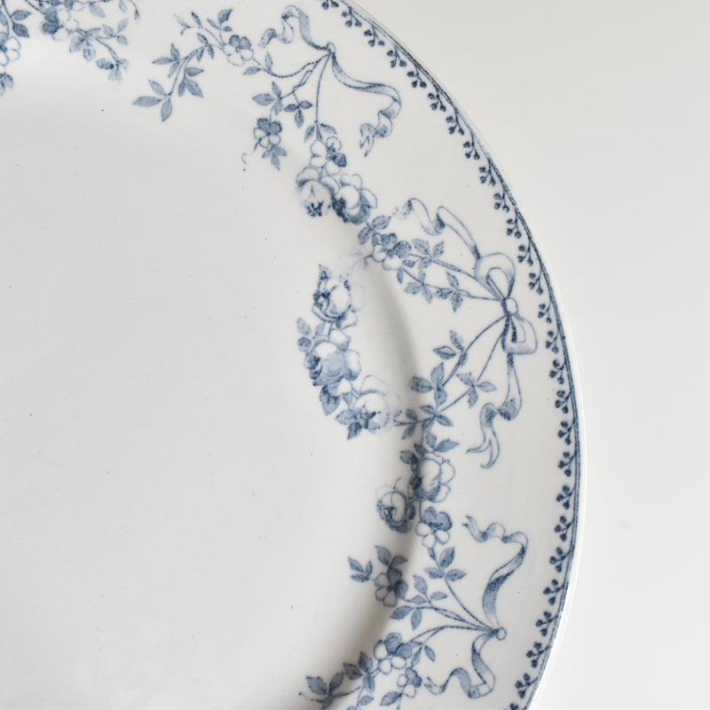 Antique Plate: U&C Sarreguemines "Mozart" B