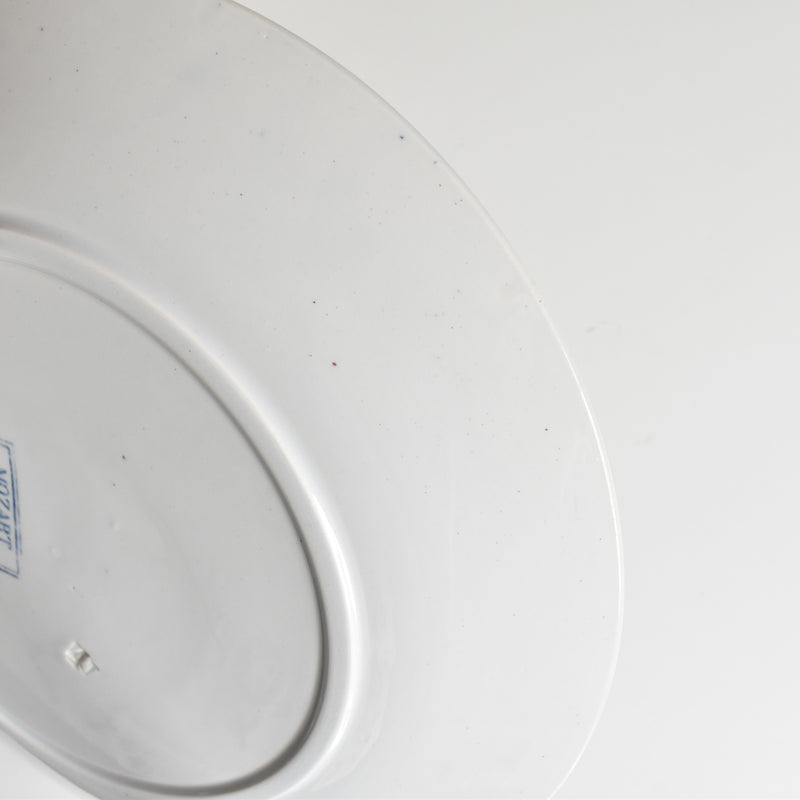 Antique Plate: U&C Sarreguemines "Mozart" B