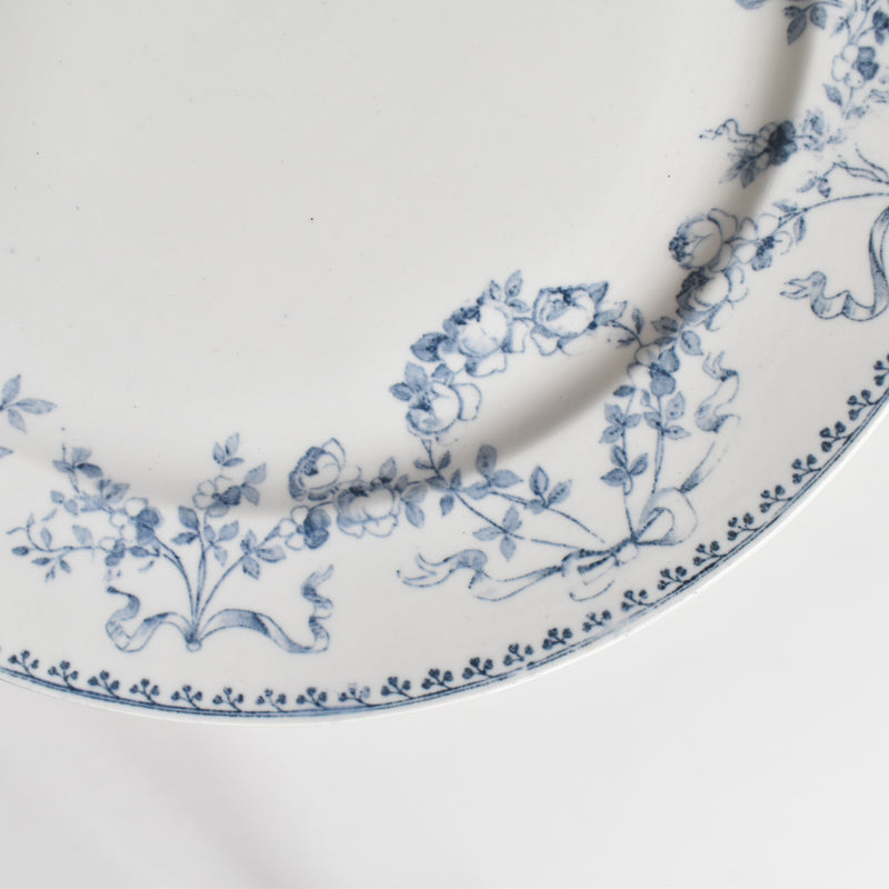 Antique Plate, U&C Sarreguemines, Mozart (C)