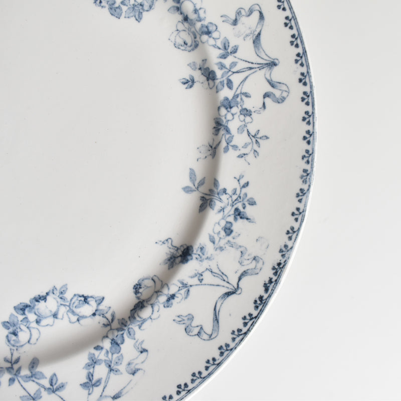 Antique Plate, U&C Sarreguemines, Mozart (C)