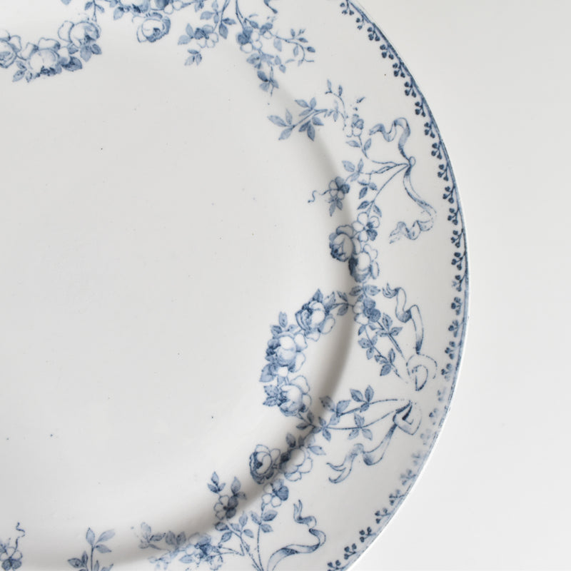 Antique Plate, U&C Sarreguemines, Mozart (C)