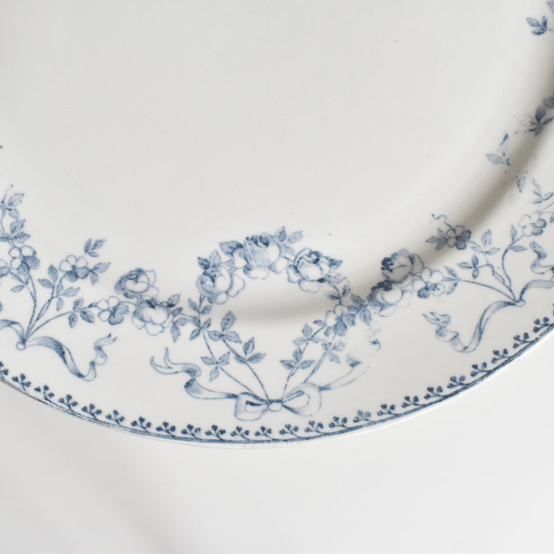 Antique Plate, U&C Sarreguemines, Mozart (D)