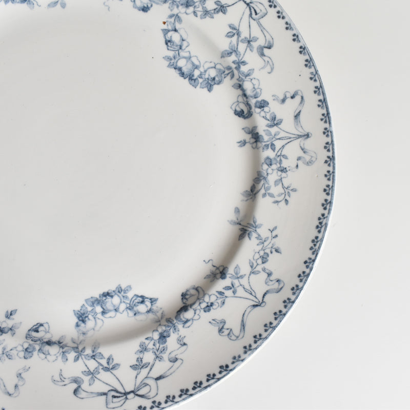 Antique Plate, U&C Sarreguemines, Mozart (Mozart) E