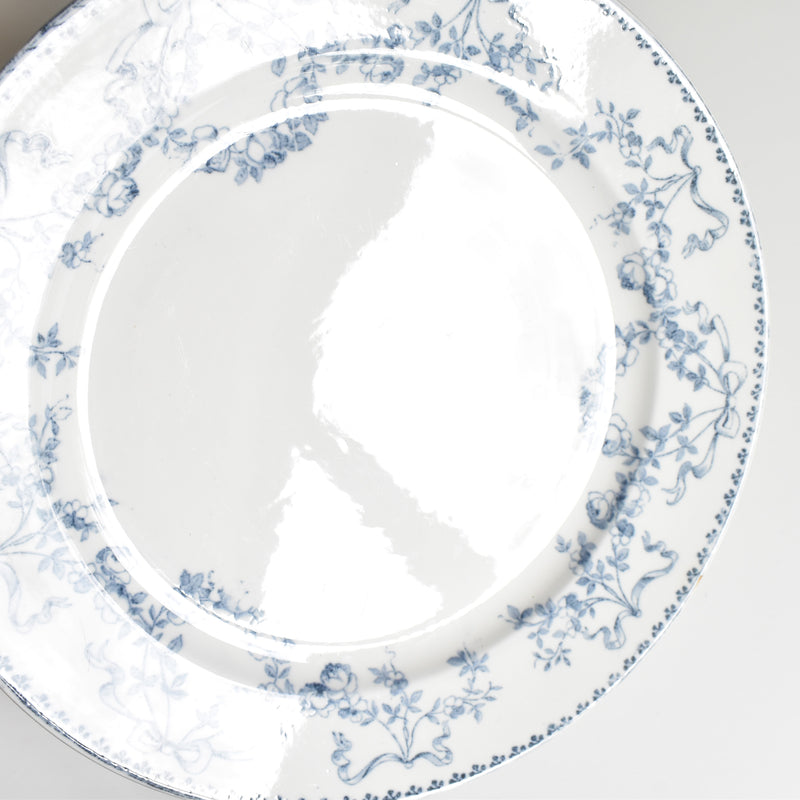 Antique Plate: U&C Sarreguemines "Mozart" F